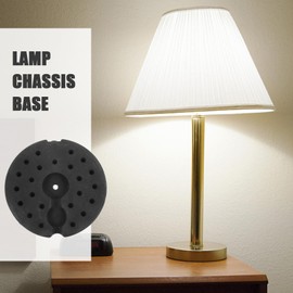 Alipis Floor Lamp Base Bedroom Floor Lamp DIY UNA Round Weight Cool Desk Base Led Round Weight Light Desk Loaders s Iron