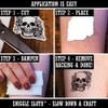 Random Spots Temporary Tattoo Water Resistant Fake Body Art Set