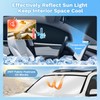 KUST Car Window Shades for Toyota RAV4 2019-2025 Windshield Sun