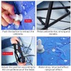 Outdoor Head Umbrella Hat Double Layer Foldable Head Umbrella Waterproof