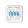 30th Birthday Coaster (2026) - Born in 1996 Facts -