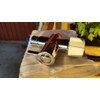 GenieBidet Hybrid LEAK-STOP Chromed Brass 3-Way T Adapter with ON/OFF.