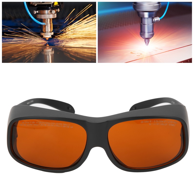 Safety Laser Glasses 532nm 1064nm Wavelength Protective Goggles Wearproof for