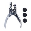Plastic Bag Hole Puncher Zinc Alloy Handheld Single Round Hole