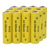 XFULL 12 Packs 1.2V AA Ni-Cd 900mAh Rechargable Batteries for