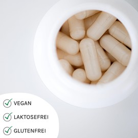 Astrid Twardy Smart Aminos Kapseln Vegan – Essenzielle Aminosäuren für deinen Körper – Ohne Zusatzstoffe, 100 % vegan & laktosefrei – 120 Kapseln