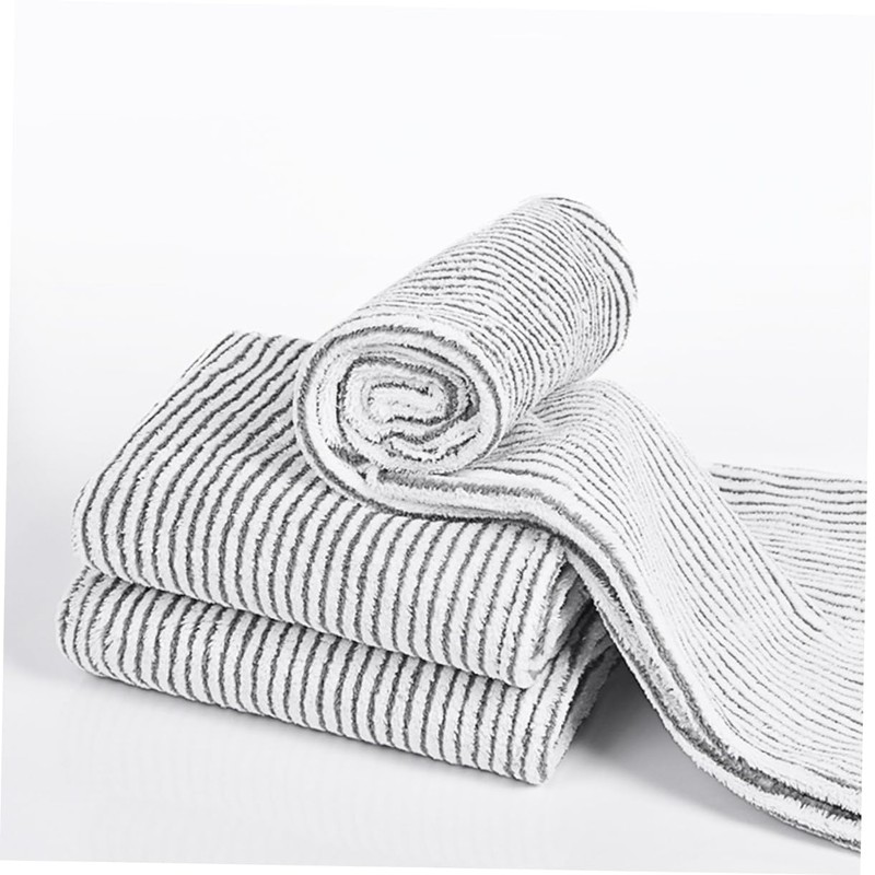 FOMIYES Bamboo Carbon Fiber Fast Dry Hair Towel Super Absorbent