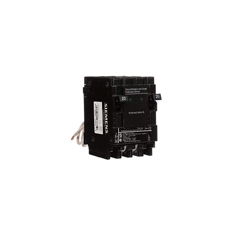 Siemens QSA2020SPD Whole House Surge Protection with Two 20-Amp Circuit