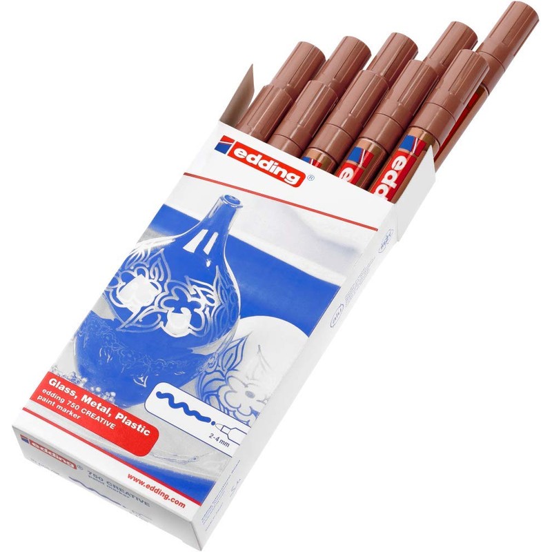 edding 750 Paint Marker - Copper (Box of 10)