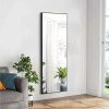 Simple Deluxe Rectangular Full Length Mirror Standing Hanging Leaning Full