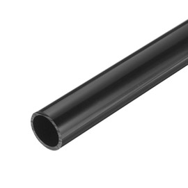 QUARKZMAN PVC Round Pipe, 21 x 25 mm, ID x OD Ventilation Pipe, Plastic Ventilation Duct, Cable Pipe, 33 cm Long, Empty Pipe, Electric Pipe, Rod Pipe, Exhaust Air, Home, Basement, Wall, Ceiling, Cable