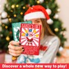 zheyistep 56 Sheets Christmas Bingo Game, 32 Players Christmas Bingo