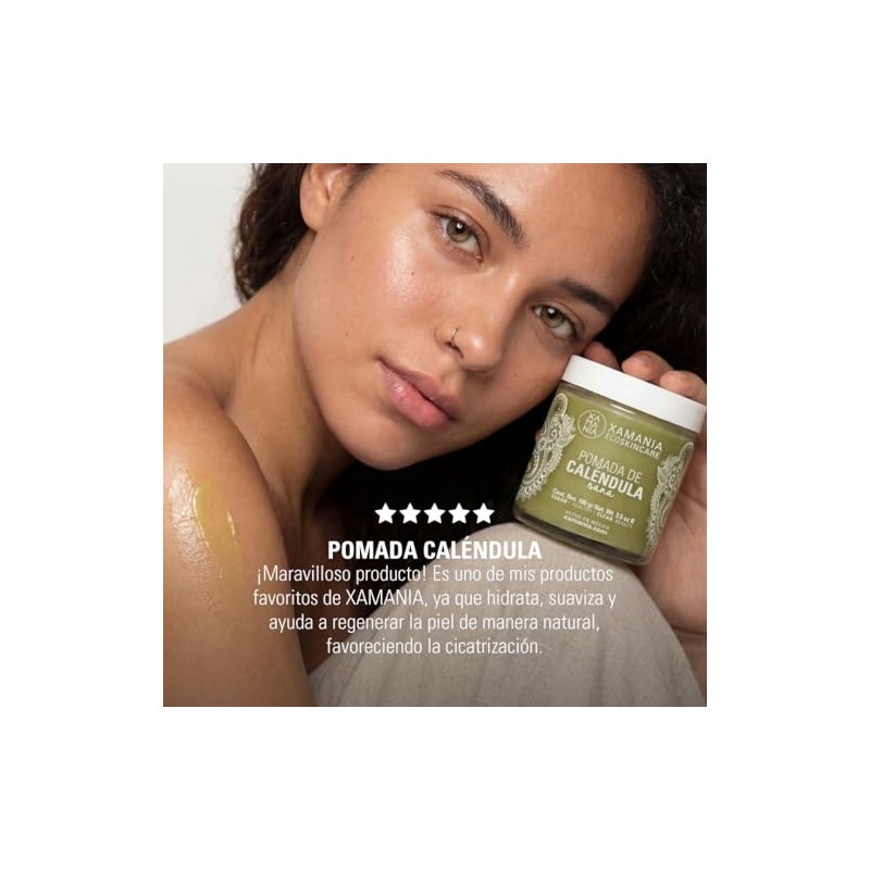 Xamania Pomada Cicatrizante Caléndula Cacao Karité Crema Quemaduras Eczema Rozaduras