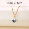 Gold Plated Necklace,Solitaire Adjustable Gold Pendant Necklace,Classic Gold Necklaces with