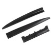 3PCs Car Rear Window Roof Spoiler Trunk Kit Tail Spoiler