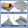 Silicone Dish Drying Mat with Built-in Drain Lip, Heat-resistant Silicone