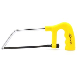 TopHomer Adjustable Coping Saw High Carbon Steel Hand Woodworking Saw for Jewelry Craft Wax Ring Cutting Metal Saw Making (6 Inch)