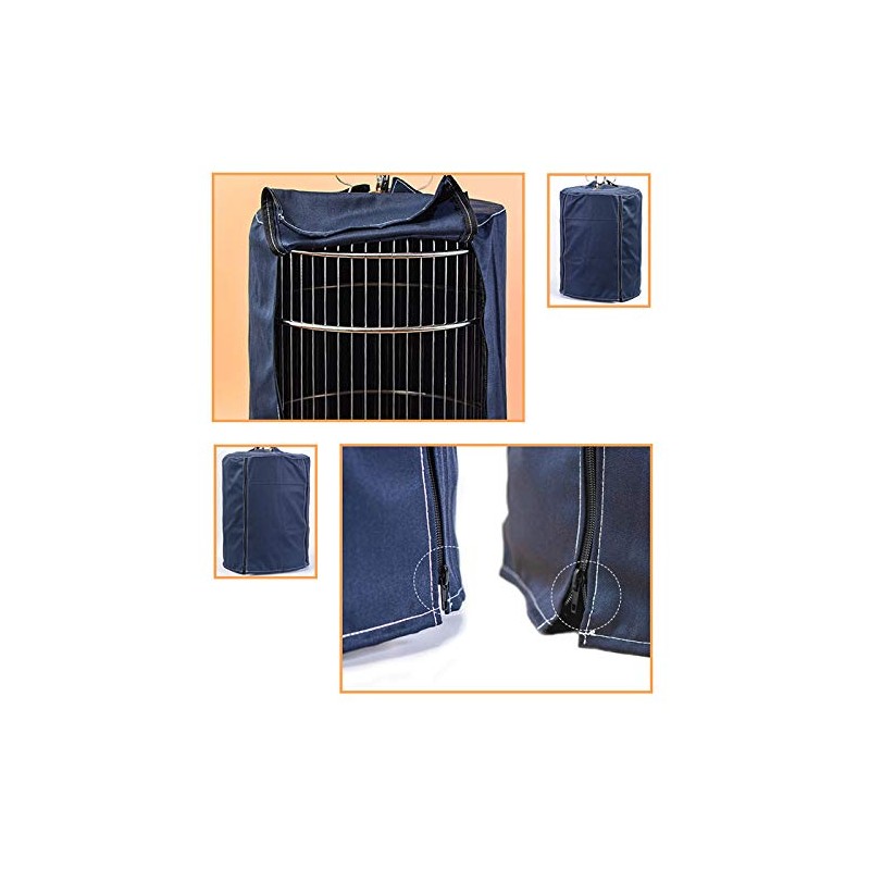 tooloflife Round Bird Cage Cover Shield, Birdcage Light Covers Accessories