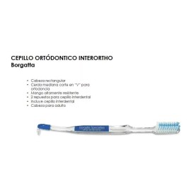 Borgatta 10 Cepillos Ortodoncia Con Interdental Para Brackets