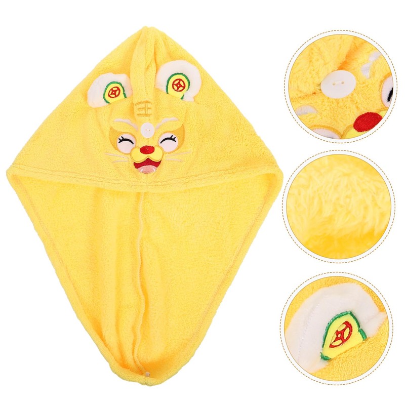 Baluue Hair Drying Towel Wrap for Women Quick Absorbent Microfiber