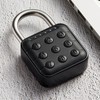 6 Digit Combination Padlock, Alloy Code Digital Padlock Password Lock,