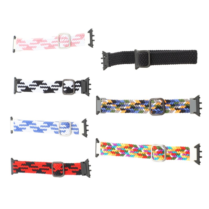 7 Packs Replacement Nylon Watch Band Elastic Braided Sport Watch