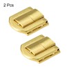 sourcing map Toggle Catch Lock, 25mm Retro Decorative Golden Hasp