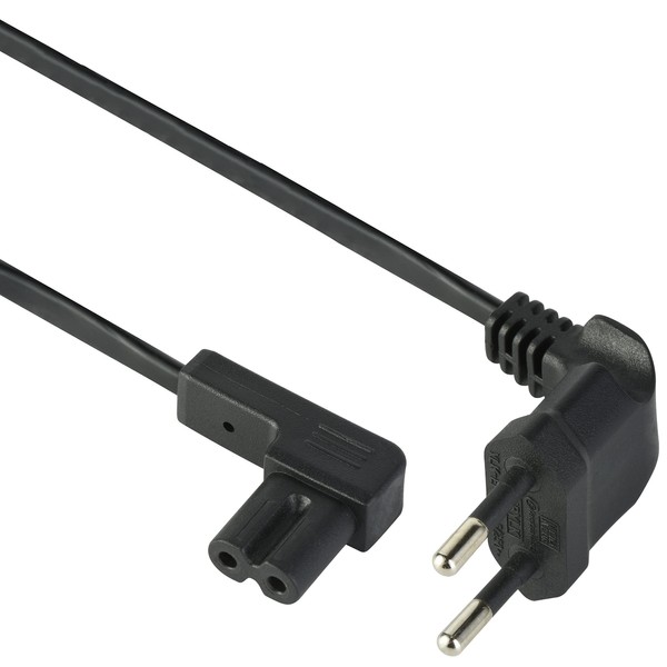 Electraline 95509 Power Cable Audio, Video, Radio, Sonos Play Angled