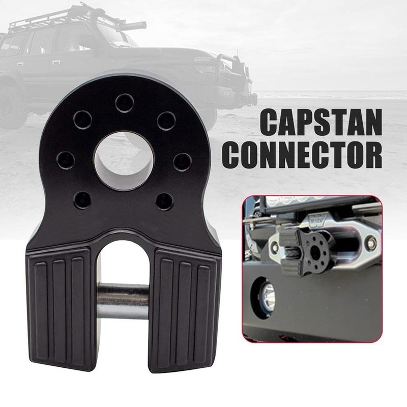 Riloer 30,000 lbs Winch Connector, Winch Hook Rope Tow Hook