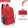 YZAOLL 30L Hiking Backpack Lightweight Day Packs, Packable Backpack for