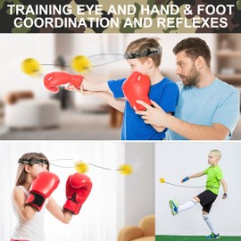 Cool Teen Boys Gifts Idea - Fun Sport Birthday Gifts for Kids, Christmas Stocking Stuffers for Child, Boxing Game Valentines Day Gifts for Kids Easter Gift, Foot Hand-Eye Coordination Training Fitness