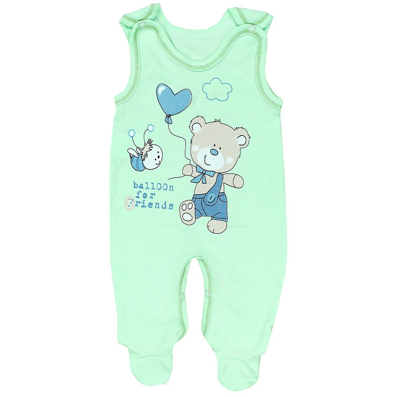 TupTam Unisex Baby Romper with Print (German Text), Set of