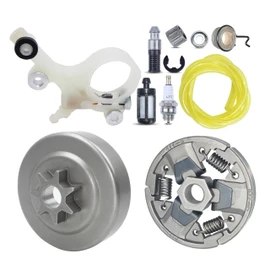 Hippotech 325"-7T Sprocket Cover Clutch Drum with Oil Pump for Stihl MS271 MS291 MS 291 271 Chainsaws with Needle Bearing Washer E-Clip Worm Gear Oil Filter Fuel Line