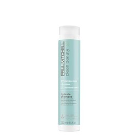 Paul Mitchell Clean Beauty Hydrate Shampoo, Repone la Hidratación del Cabello y Aporta Humedad, Ideal Para Cabello Seco, 250 ml