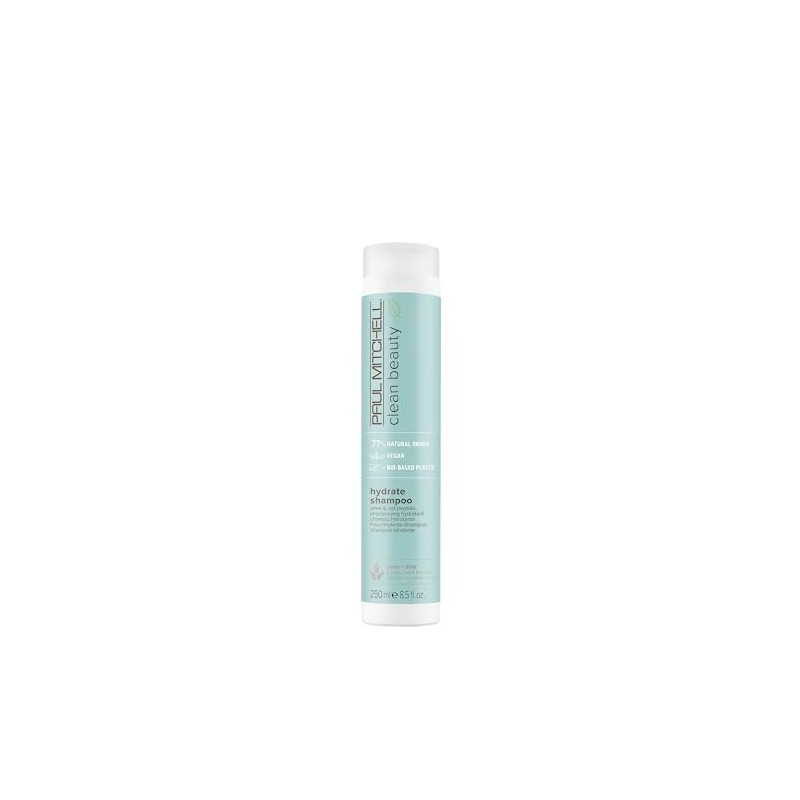 Paul Mitchell Clean Beauty Hydrate Shampoo, Repone la Hidratación del