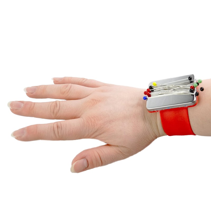 Trimz Wrist Pin Cushion 240mm x 28mm Black, JMW36-SW