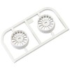 Kyosho MDH100W-N0 Multi Wheel Narrow Offset 0 White for MINI-Z