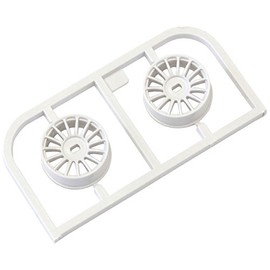 Kyosho MDH100W-N0 Multi Wheel Narrow Offset 0 White for MINI-Z AWD 2 Parts for RC Model