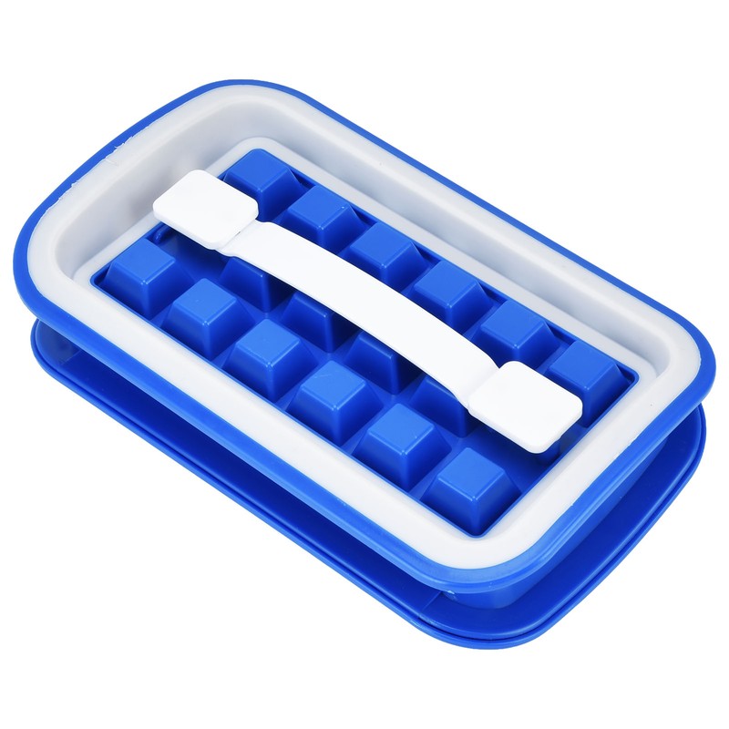 Ice Cube Tray Stretchable Easily Cleaning Saving Space Ice Making