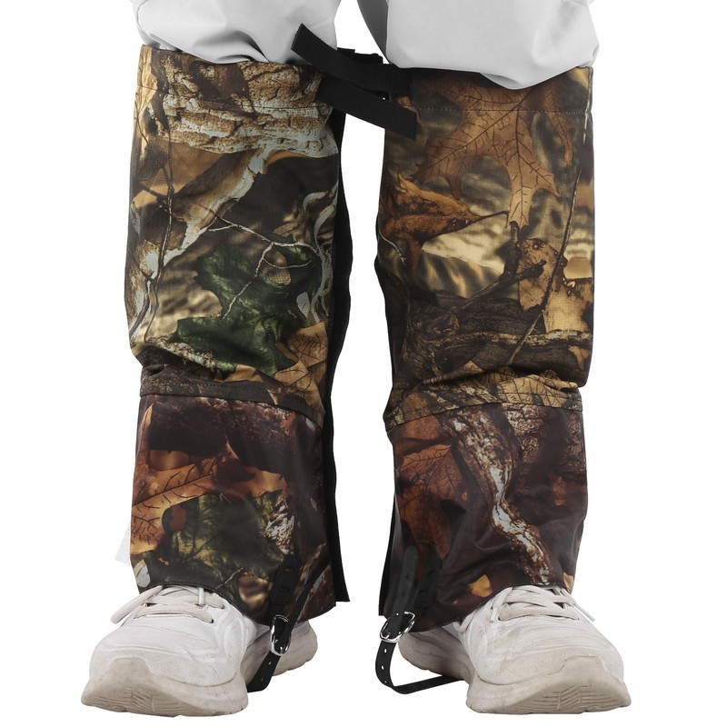 2Pcs/Set Outdoor Waterproof Snow Gaiters Camouflage High Legging Cover Boot