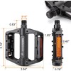 KONG MING CAR Bicycle Pedals, Non-Slip MTB Pedals Made of