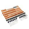 HONGK Glod Motorcycle Sportbike Complete Fairing Bolts Kit Fastener Clips