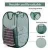 Durable Collapsible Laundry Baskets, Tear-resistant Pop Up Hamper for Laundry,