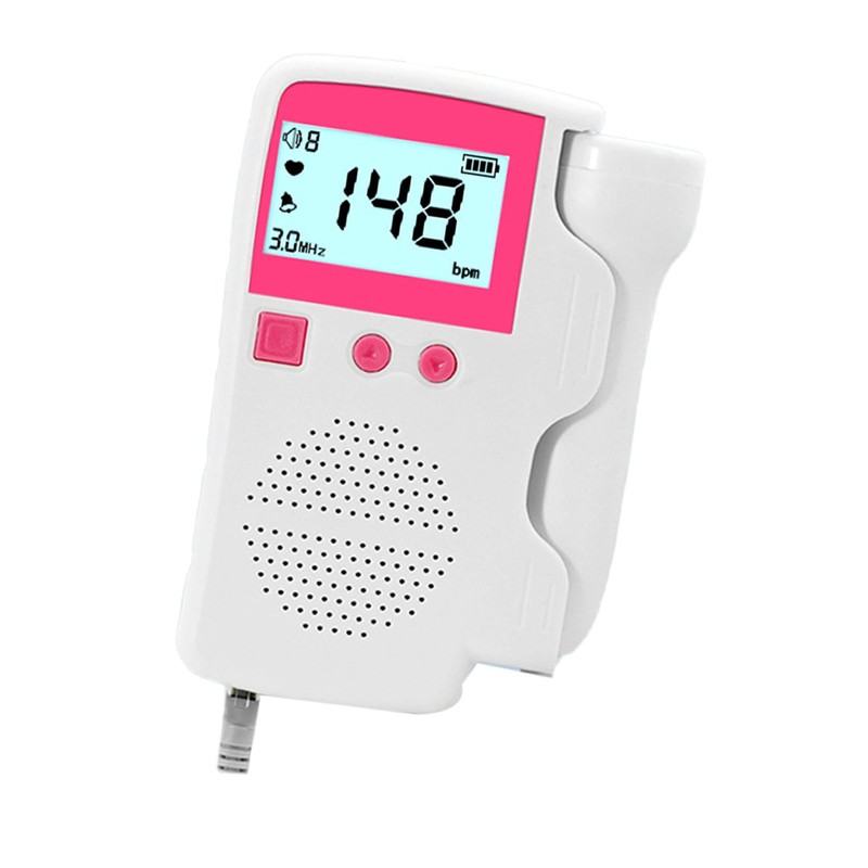 Fetal Heartbeat Monitor High Sensitivity Clear Sound Quality Low Noise