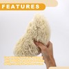 Partuto 3pc 7" 180mm Universal Wool Polishing Buffing Pad -