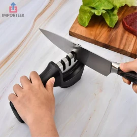 Importeek Kit Afilador Cuchillos Tijeras Pelador Utensilios Cocina