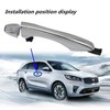 Priprilod Front Right Side Outside Door Handle Chrome Compatible with