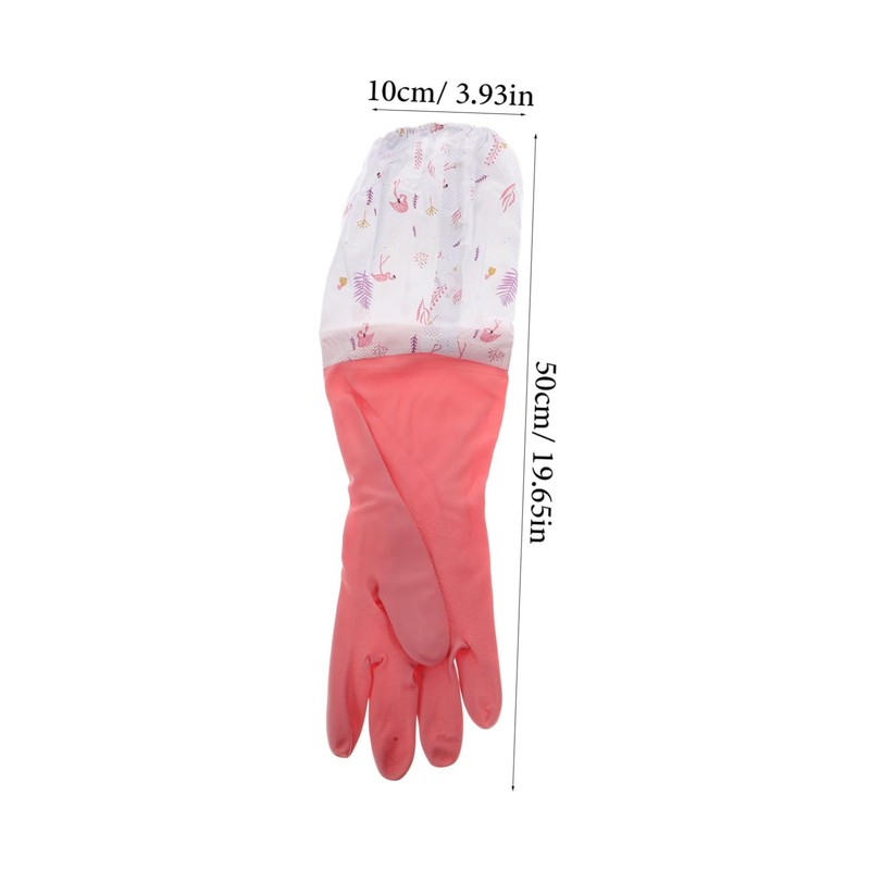 Mobestech PVC Gloves Dishwashing Kitchen Cleaning Laundry Pet Care Household