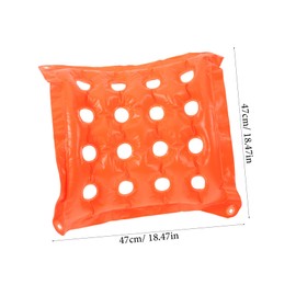 KOMBIUDA Inflatable Bed Sore Cushion for Pressure Relief Comfortable Breathable Cushion for Elderly and Long Term Sitting Durable Material for Home Clinic Hospital Use