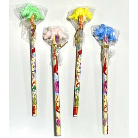 Diener 1970s Dinosaur Pencil with Triceratops Eraser